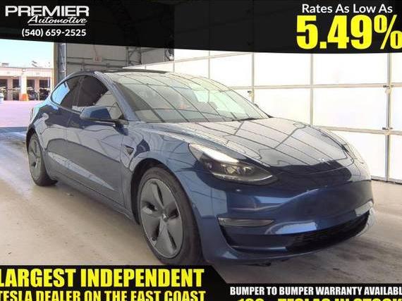 TESLA MODEL 3 2022 5YJ3E1EB9NF121634 image